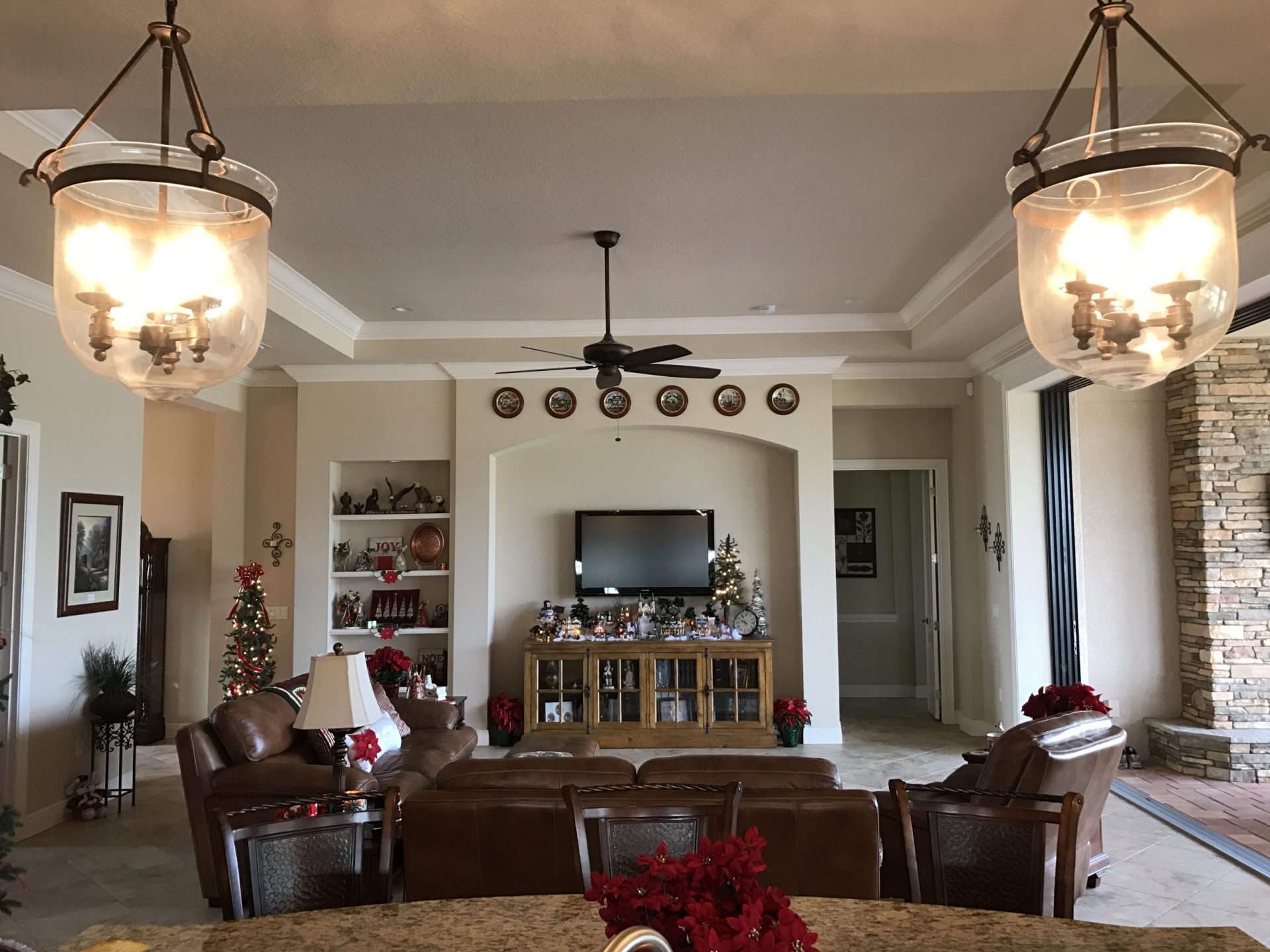 Join the celebration as the Steube family welcomes the holidays in their beautiful new home, crafted by Lee Wetherington Homes.