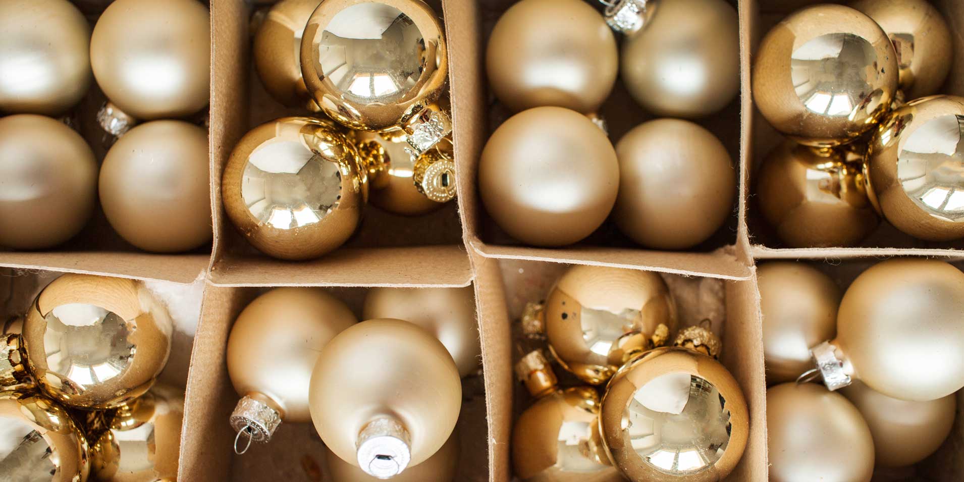 Gold Christmas Tree Ornaments