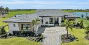 Luxury custom home built by Lee Wetherington Homes, expert custom home builder.